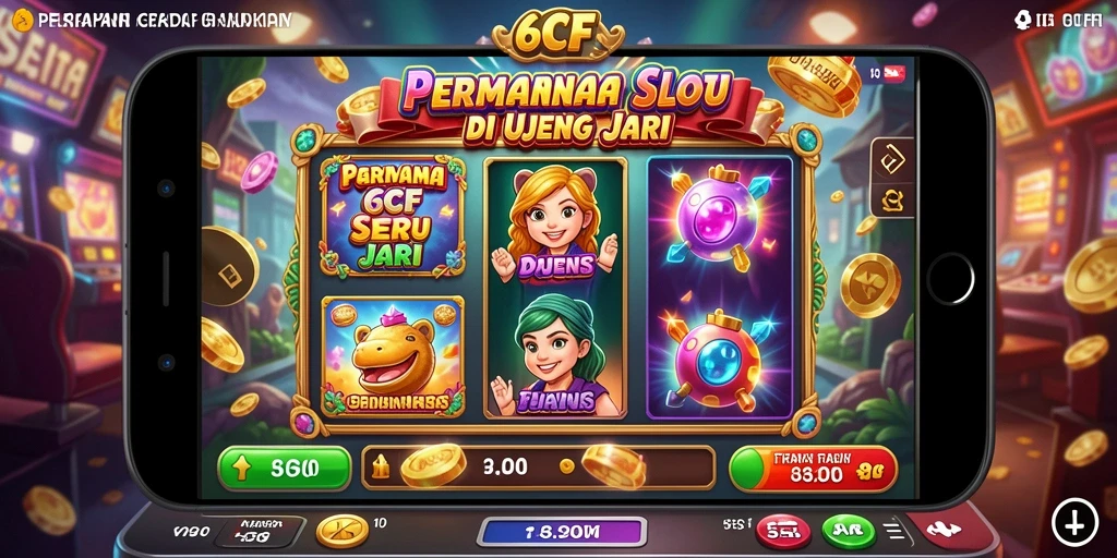 Screenshot menunjukkan gameplay Slot yang mendebarkan dan grafis yang menarik.