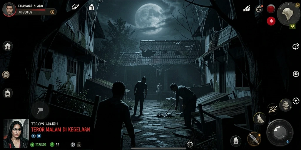 Gameplay F08 dengan atmosfer Horror yang mencekam dan menegangkan.