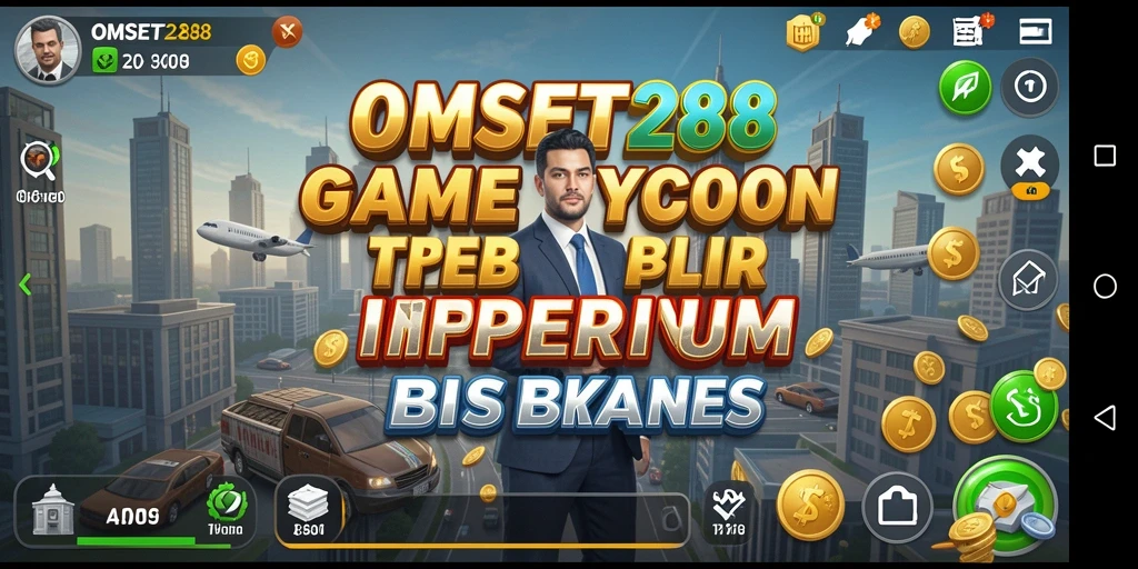 Tampilan gameplay <strong>OMSET288</strong> yang menarik dengan aspek Tycoon yang mendalam.