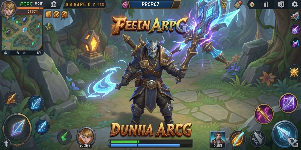 Gameplay mendebarkan di dunia fantasi <strong>PCPC7</strong>.