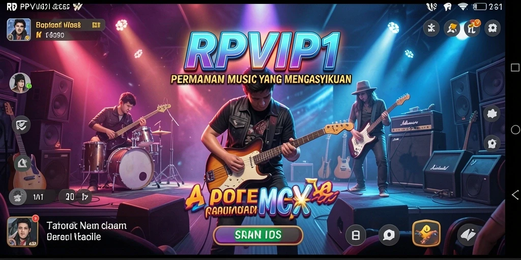 Tampilan gameplay RPVIP1 yang menyenangkan dan interaktif.