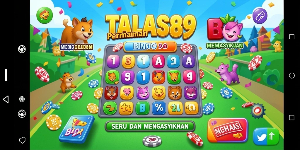 Tampilan gameplay menarik dari TALAS89 yang seru dan interaktif.